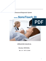 SonoTouch Series Operating Manual-1101 PDF