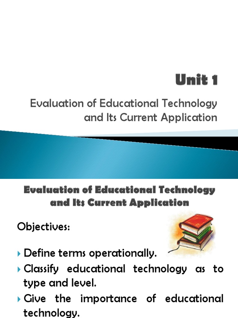 Evaluating Educational Technology Applications | PDF | Educational ...
