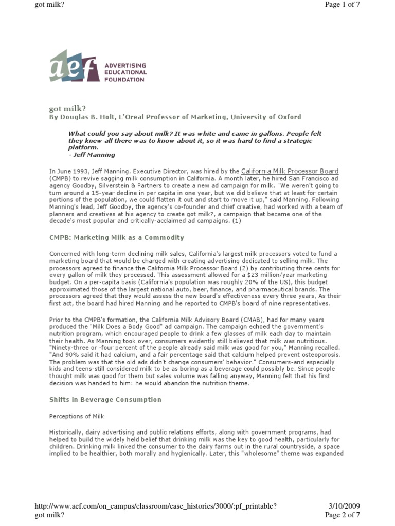 Whole milk studies image