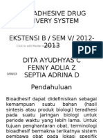 Sistem Penghantaran Obat Mukoadhesif