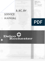 Rochester B BC BV Service Manual