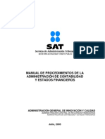 Manual Procedimientos Admon Contabilidad Financieros