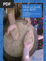 How to Work With WFP