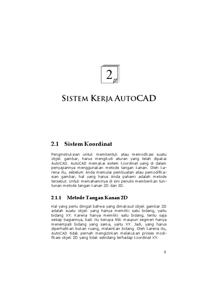 Panduan AutoCAD untuk Pemula | PDF