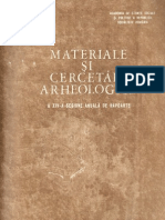 Materiale şi Cercetări Arheologice, XIV, 1980