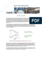 Effect of Viscosity On Pump Performance