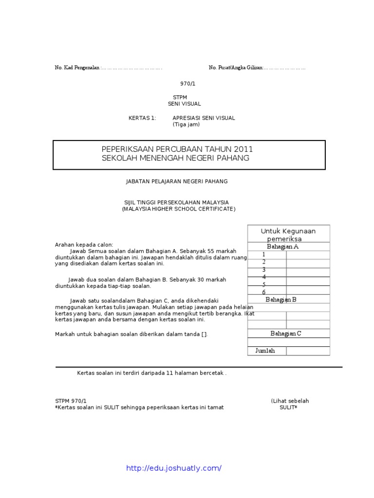 Bank Soalan Dan Skema Pdf