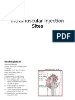 Intramuscular Injection Sites