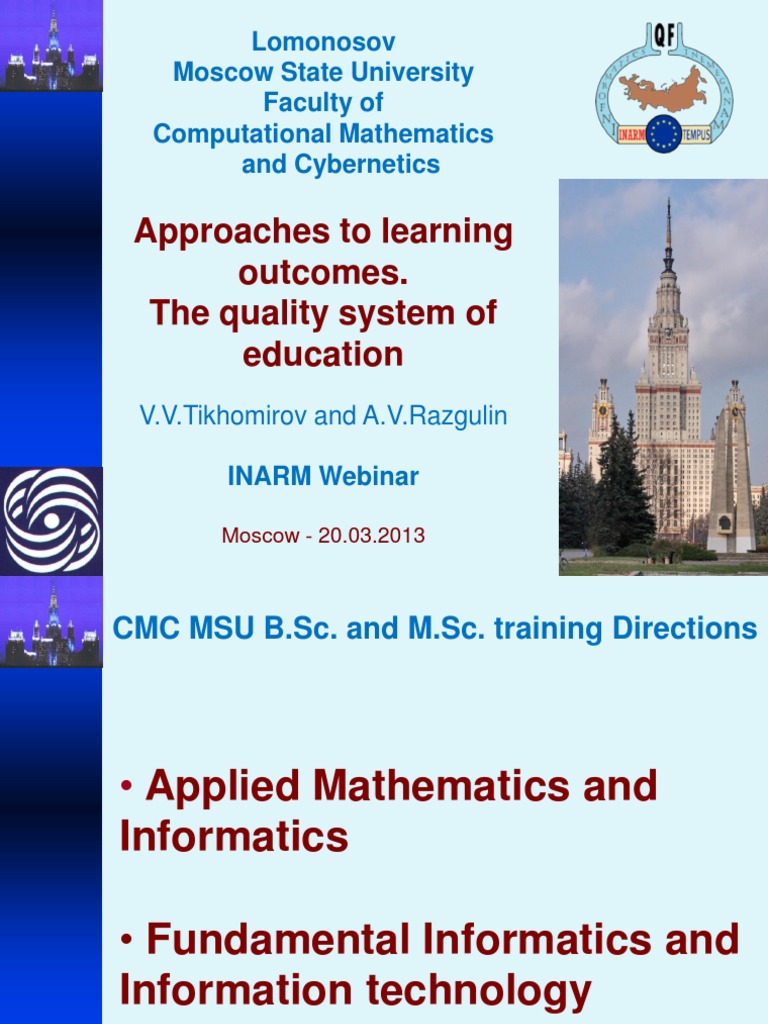 Quality Assurance in Computer Science Education | PDF | Test ...
