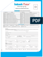 Aakash Itutor Admission Form