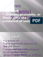 Legal Philosophy-Legal Positivism