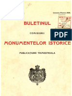 Buletinul Comisiunii Monumentelor Istorice, Anul 1909, II