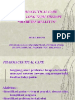 Pharmaceutical Care Diabetes Melitus Budi MSi