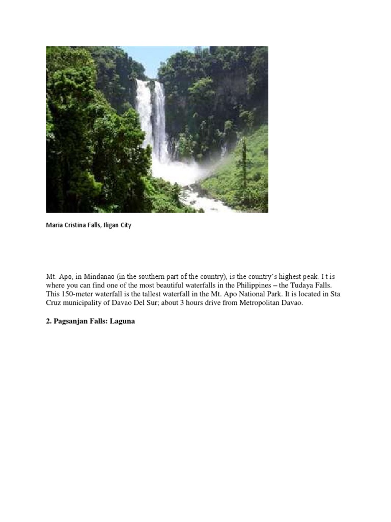 Anyong Tubig | PDF