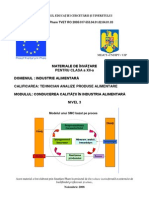 Conducerea Calitatii in Industria Alimentara