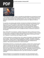 Desastre Ambiental Nos Eua Arranha Reputacao e Financas Da Bp