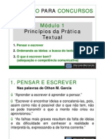 Curso de Redação para Concursos Módulo I - Princípios Da Prática Textual PDF