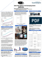 The Model of Mobile Web Uptake in the Developing World
(MMWUDW) by Betty Purwandari