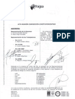 Tragsa - Acta Reunión Composición Comité Intercentros