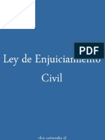Ley Enjuiciamiento Civil