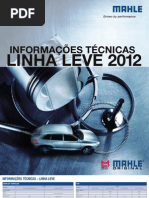 Mahle Tabela de Parede Linha Leve 2012-2