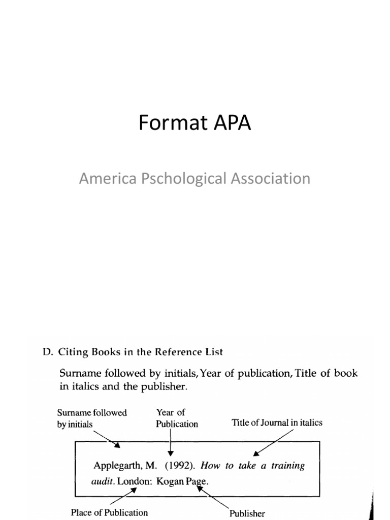 APA Formatting Guide | PDF
