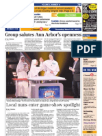 The Ann Arbor Journal Front Page, March 21, 2013