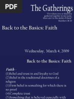 March 4 Faith