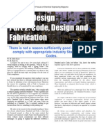 Piping Design Part 2: Code, Design and Fabrication