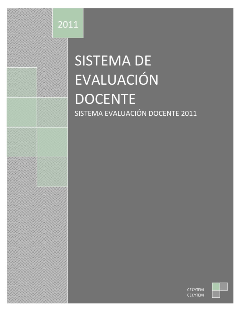 Manual S Evaluacion Docente 2011 | PDF | Point and Click | Archivo de ...
