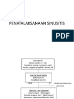 Penatalaksanaan Sinusitis