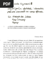 Revuz, Christine - A Lingua Estrangeira Entre o Desejo de Um Outro Lugar e o Risco Do Exilio in Signorini, Ines (Org) - Lingua(Gem) e Identidade