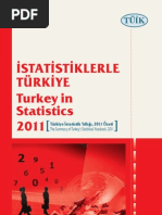 2011 TÜRKİYE İSTATİSTİKLERİ