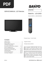 Sanyo Lcd-32k30 Chassis Uh4-B