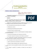 Decreto 7963-13 - Plano Nacional de Defesa Do Consumidor