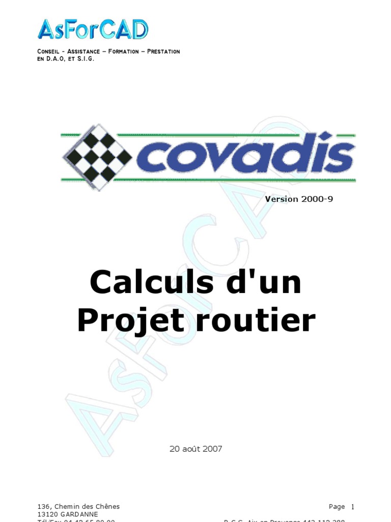 formation covadis pdf