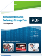 2013 Strategic Plan Update. CA Technology Agency