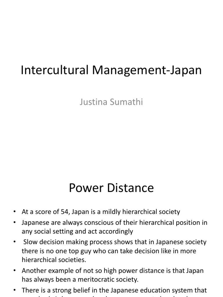 Intercultural Management Insights: Japan | PDF | Performance Appraisal ...