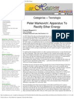 Apparatus To Rectify Ether Energy