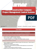 Project Management - Turner Construction Company - Project Management Control Systems