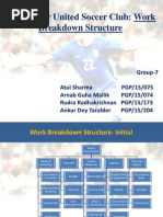 Download Project Mangement_ Manchester United Soccer Club Work Breakdown Structure by Arnab Guha Mallik SN131453610 doc pdf