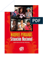 Mujeres Peruanas Situacion Nacional