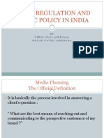 55 Media Regulation and Public Policy in India