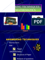 Answer Tech Maths Paper 1