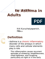 Acute Asthma in Adults