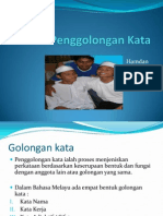 Penggolongan Kata 2