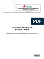 NRF-058-PEMEX-2012-FINAL-DV Casco de Protección para La Cabeza PDF