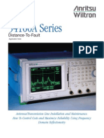 54100A Series
Distance-To-Fault
Application Note
