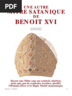 Adessa Franco - Une autre mitre satanique de Benoît XVI