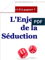 L Enjeu de La Seduction Partie 1